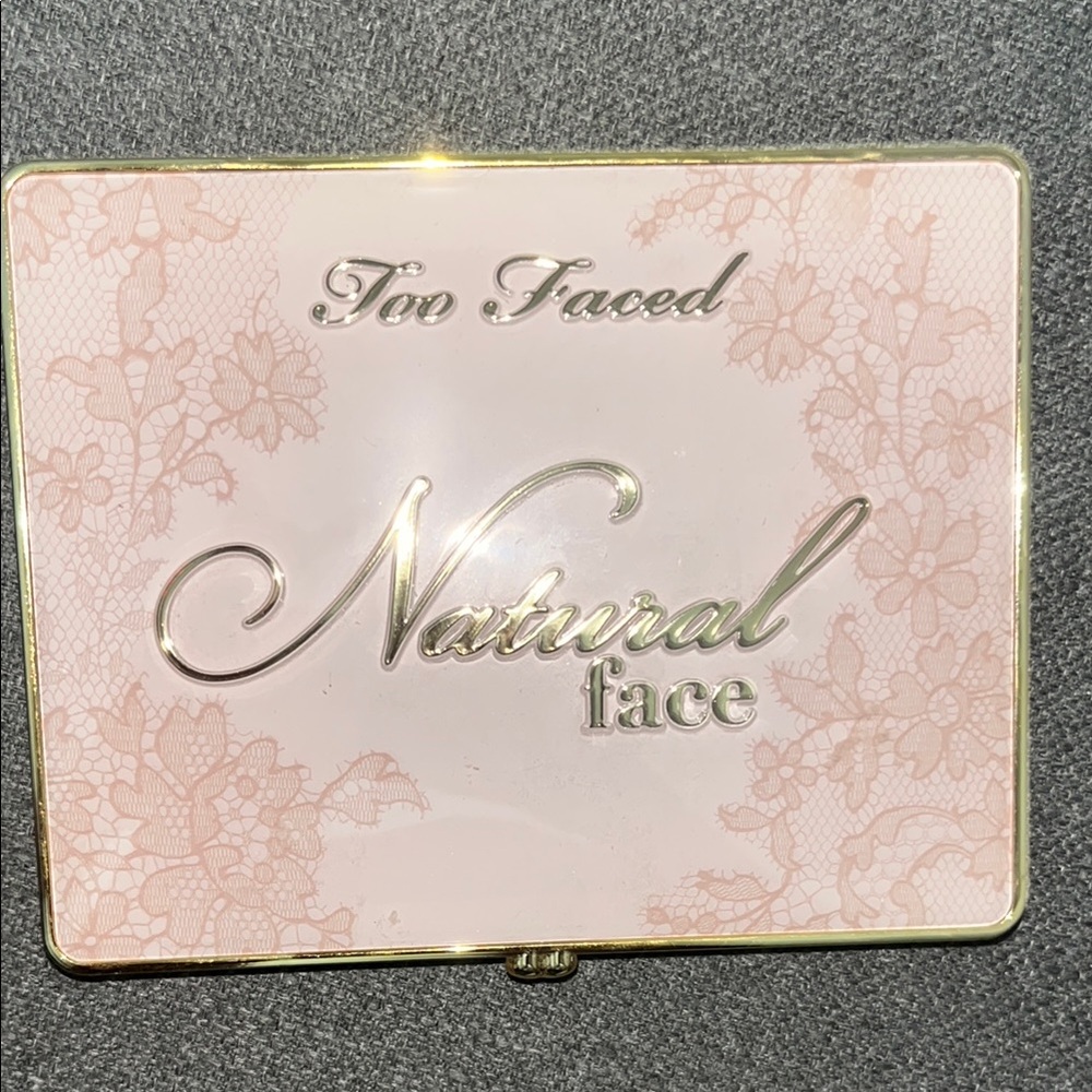 Too Faced Natural Highlight, Blush, and Bronzing Veil Palette